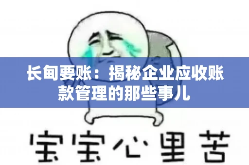 长甸要账：揭秘企业应收账款管理的那些事儿