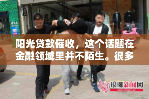 阳光贷款催收，这个话题在金融领域里并不陌生。很多人在贷款过程中，都可能遇到催收的情况。那么，阳光贷款催收是哪个公司呢？今天，我们就来聊聊这个话题。