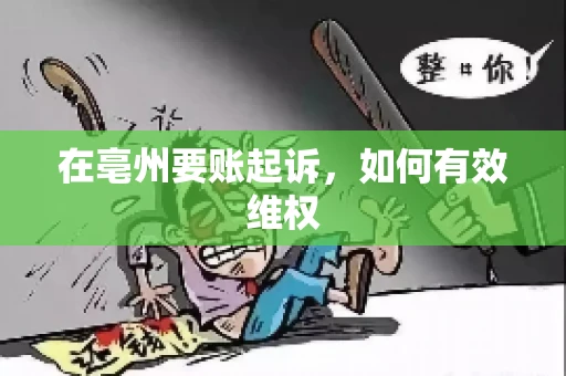 在亳州要账起诉，如何有效维权