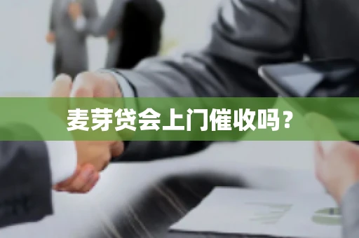 麦芽贷会上门催收吗？