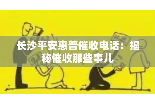 长沙平安惠普催收电话：揭秘催收那些事儿